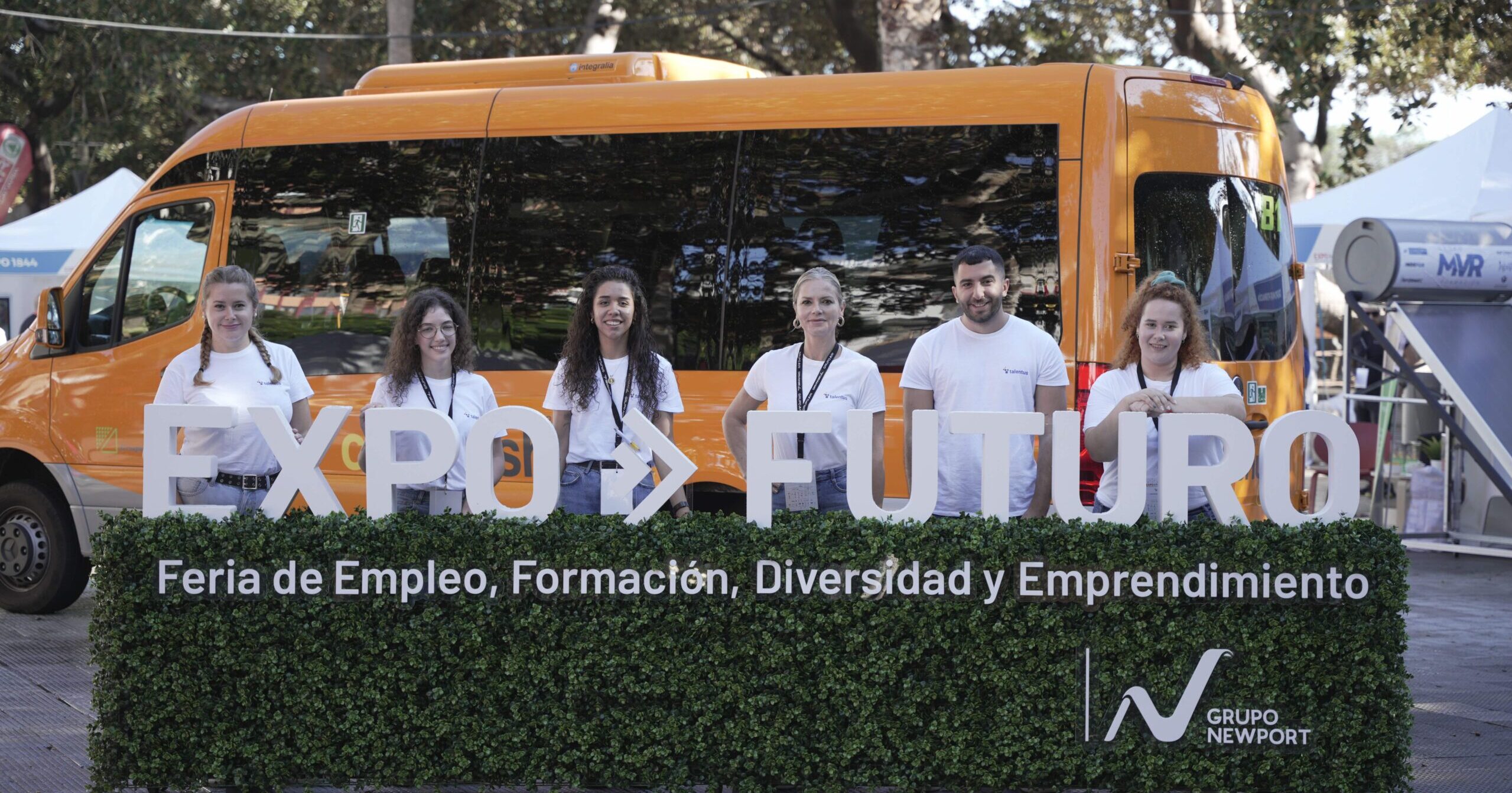 equipo de talentus en expofuturo