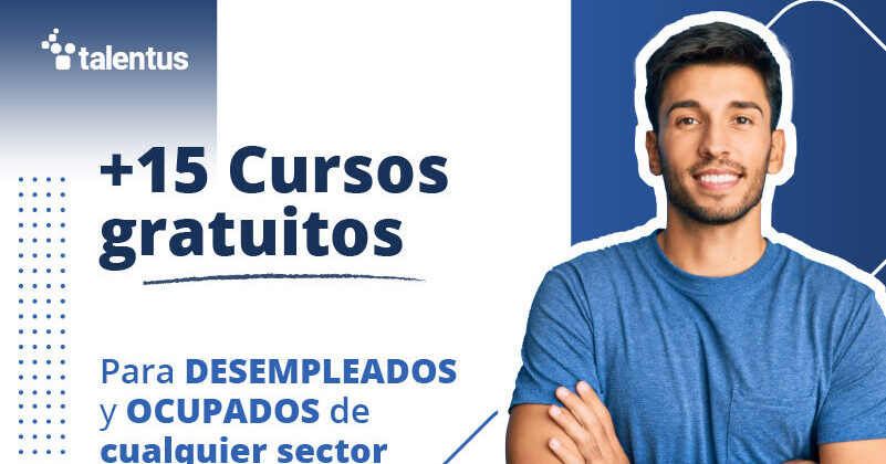 persona con información sobre cursos gratuitos