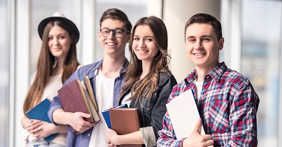 Grupo de estudiantes de formación continua