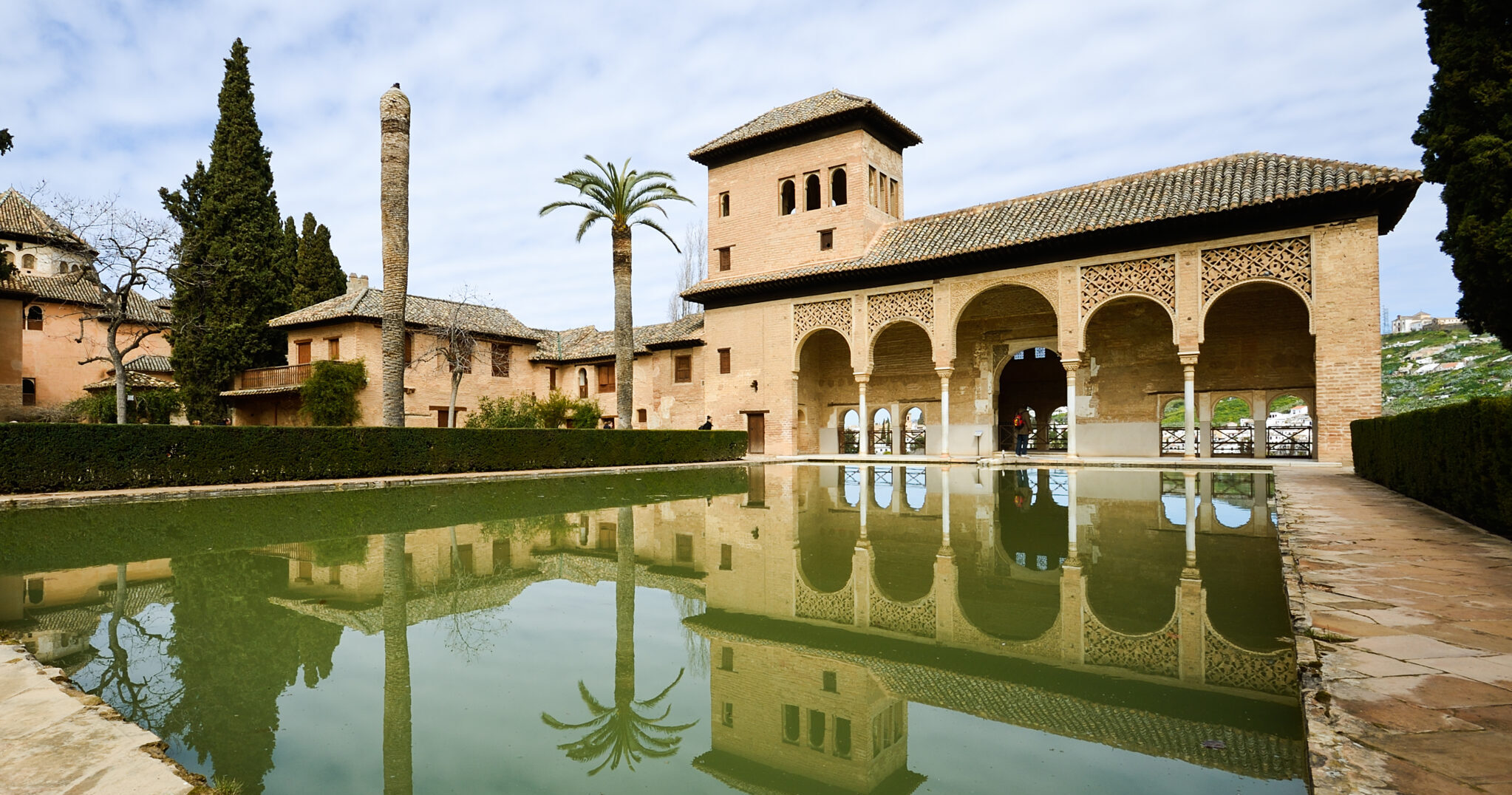 vista de Andalucía y Alhambra de Granada