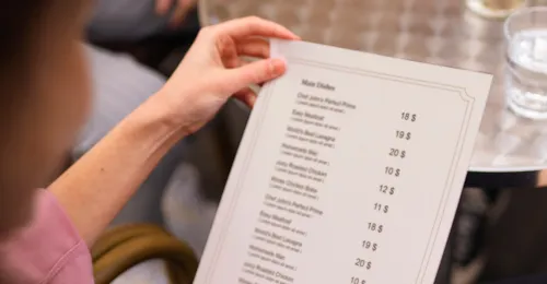 Creación de cartas y menús