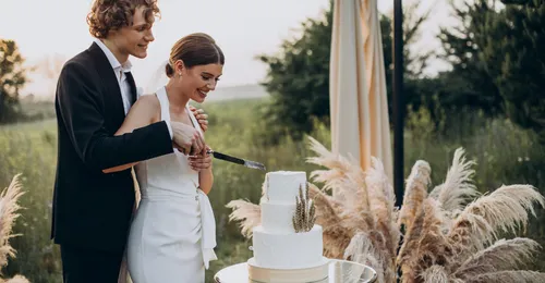 Realización de composiciones nupciales