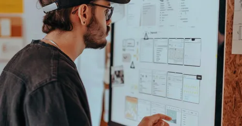 Diseño gráfico de pantallas interactivas