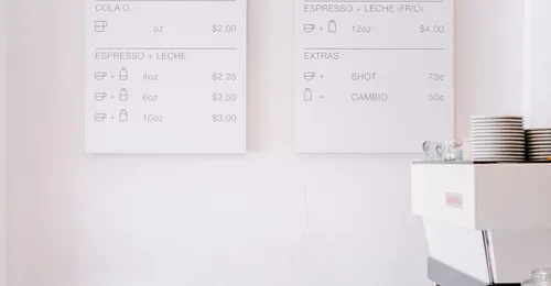 Creacion de cartas y menus