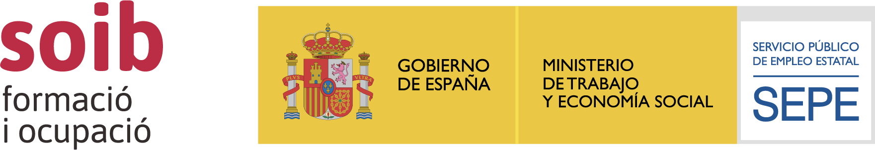 Logotipo de Islas Baleares 2025 Desempleados y Ocupados