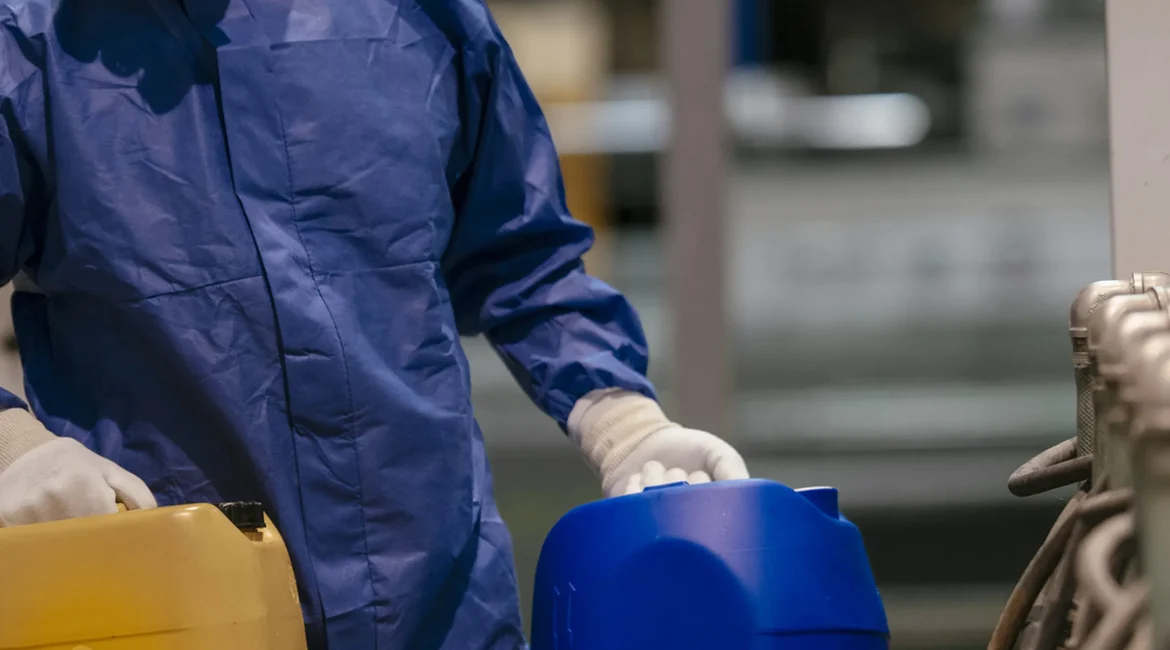 Seguridad en el almacén de productos químicos