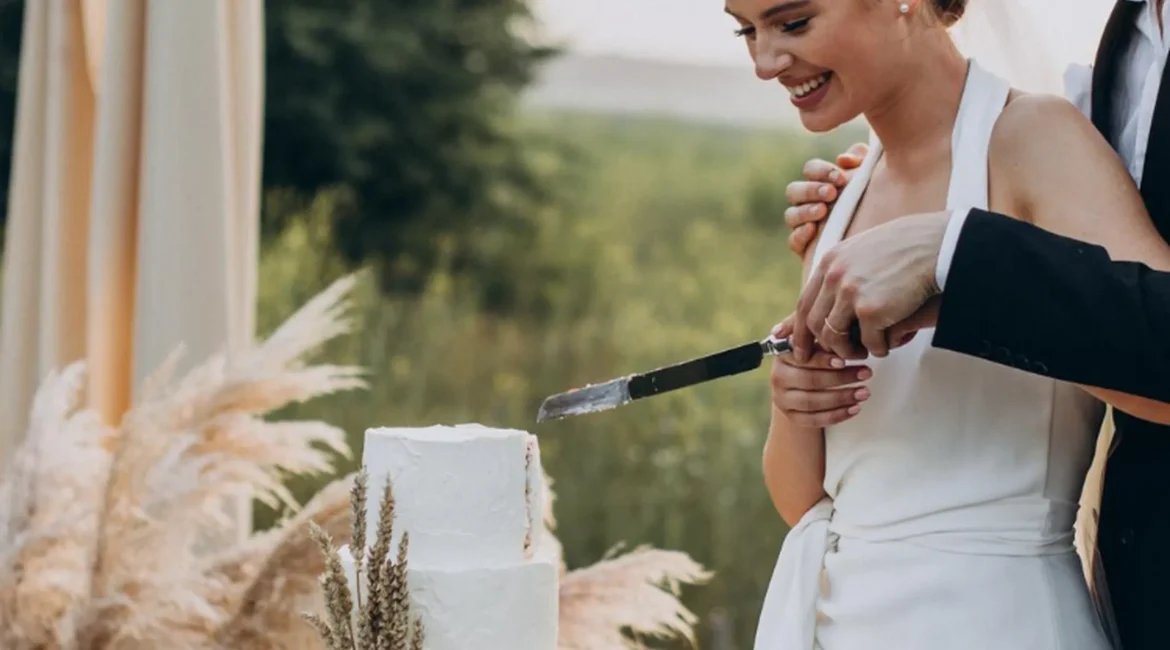 Realización de composiciones nupciales