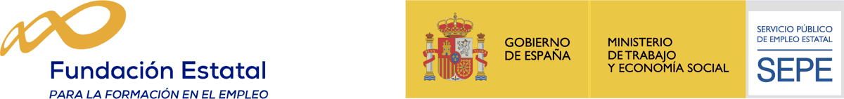 Fundación Estatal para la Formación en el Empleo, Gobierno de España – Ministerio de Trabajo y Economía Social, y Servicio Público de Empleo Estatal (SEPE)